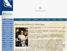 Tablet Screenshot of clinicamariobeca.com